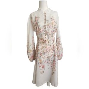 Spring Floral Button-Down Dress Size 3x
